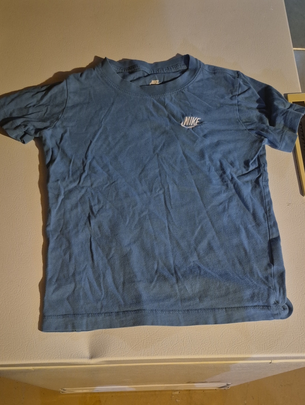Nike Men’s Blue Short-Sleeve Logo Tee